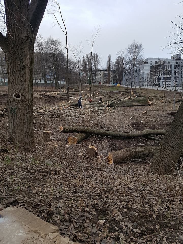 Разрушенный парк