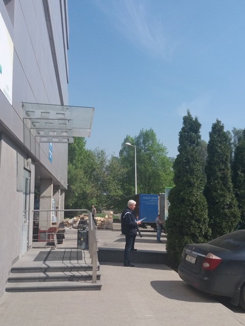 Пожарные проверили торговый центр на Титова. Новости Днепра