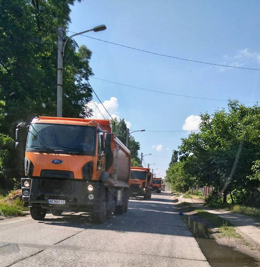 Жители просят ограничить движение грузовиков. Новости Днепра