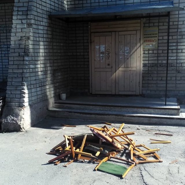 Возмущенный активист устроил погром у газовщиков. Новости Днепра