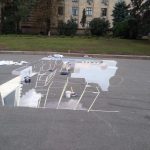 На городской площади появится 3D рисунок. Новости Днепра