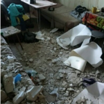 В Днепре обвалился потолок в комнате общежития: фото. Новости Днепра