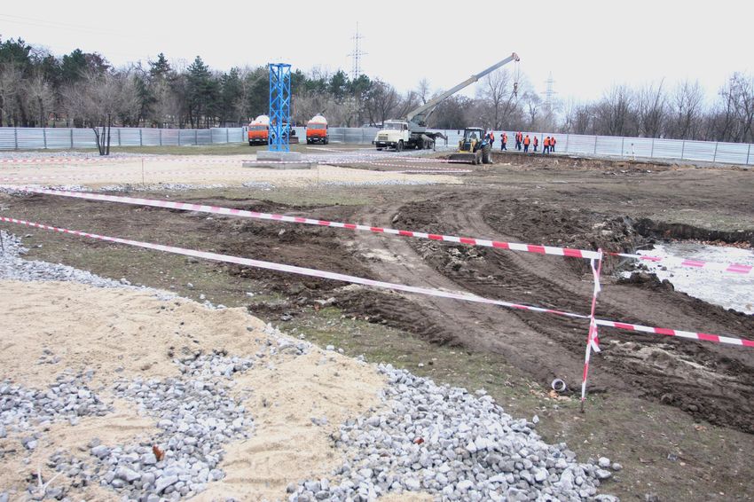 В Днепре продолжат строительство стадиона. Новости Днепра