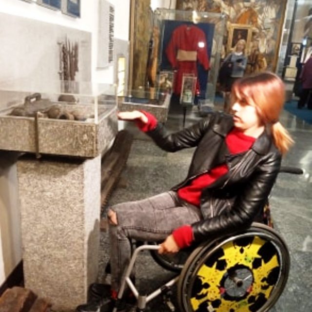 Днепрянка с инвалидностью проверила музей: фото. Новости Днепра