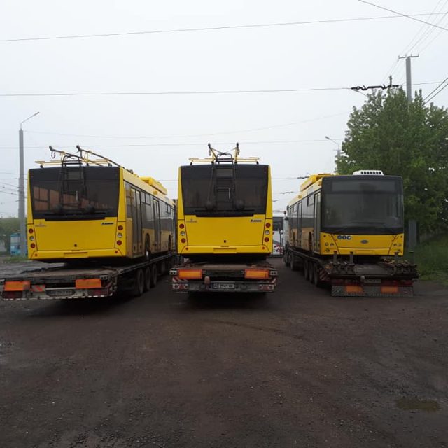 Наши троллейбусы будут ездить по Черновцам. Новости Днепра