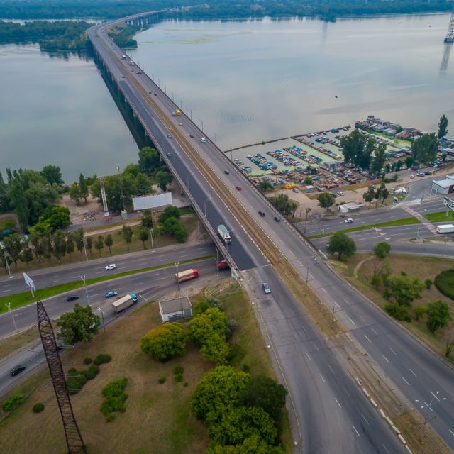 В Днепре полностью открыли Кайдакский мост. Новости Днепра
