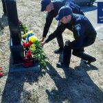 Полицейские почтили память убитых коллег. Новости Днепра