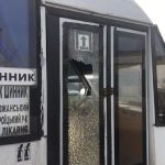 В Днепре пьяный пассажир выбил окно маршрутки. Новости Днепра