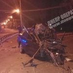 В Днепре водитель погиб на месте ДТП. Новости Днепра