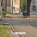 В Днепре закончили ремонт тротуара на Исполкомовской