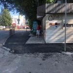 В Днепре на проспекте Гагарина отремонтировали тротуары: фото