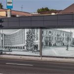 В Днепре фасады киосков украсили фотографиями города