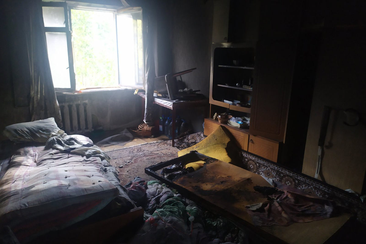 На Гладкова горела квартира, есть погибший|Происшествия Днепра