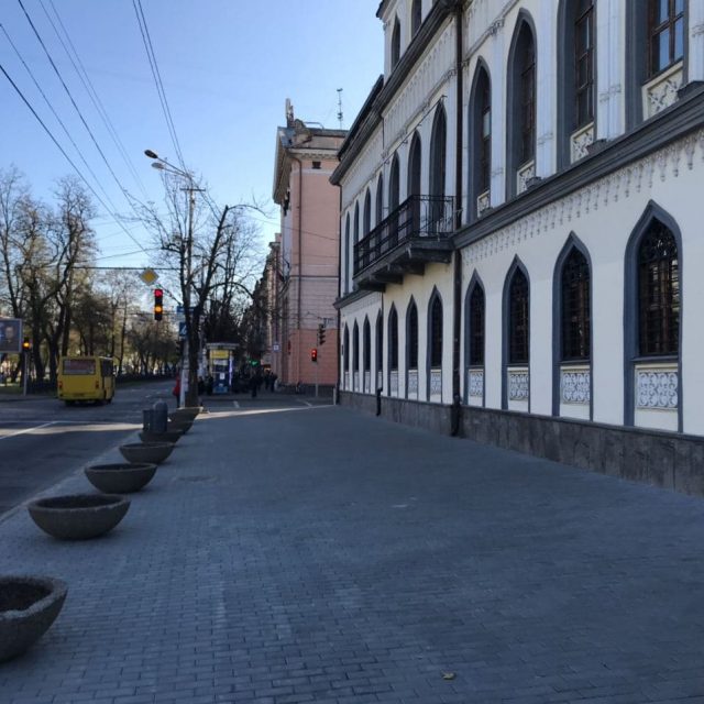 В центре города обновили пешеходное покрытие|Новости Днепра