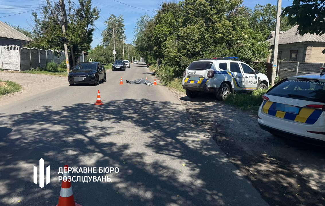 У Дніпрі суддя на мотоциклі насмерть збив людину