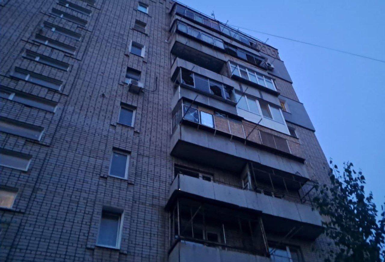 Від вечора й до ранку ворог продовжував атаки на Нікопольський район