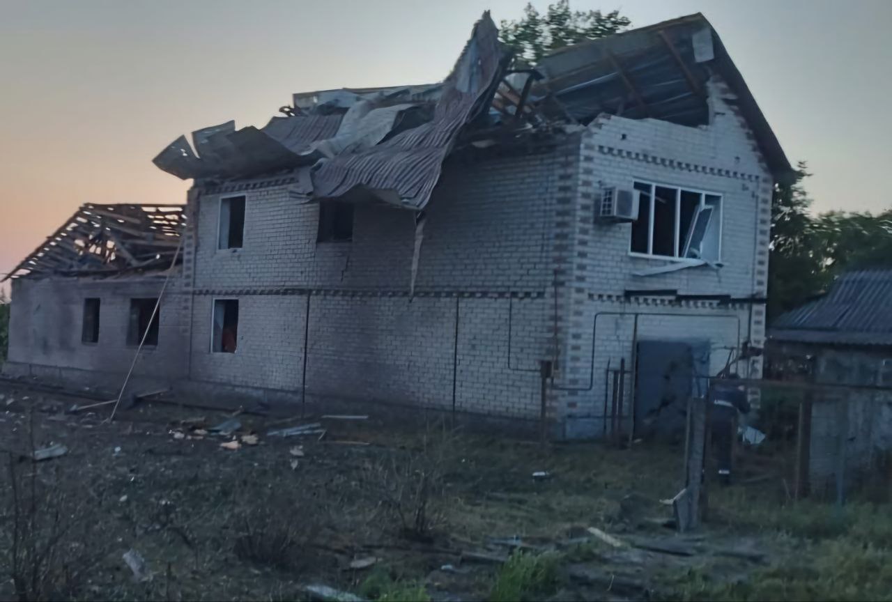 Ворог двічі завдав ракетних ударів по Дніпропетровщині за минулу ніч