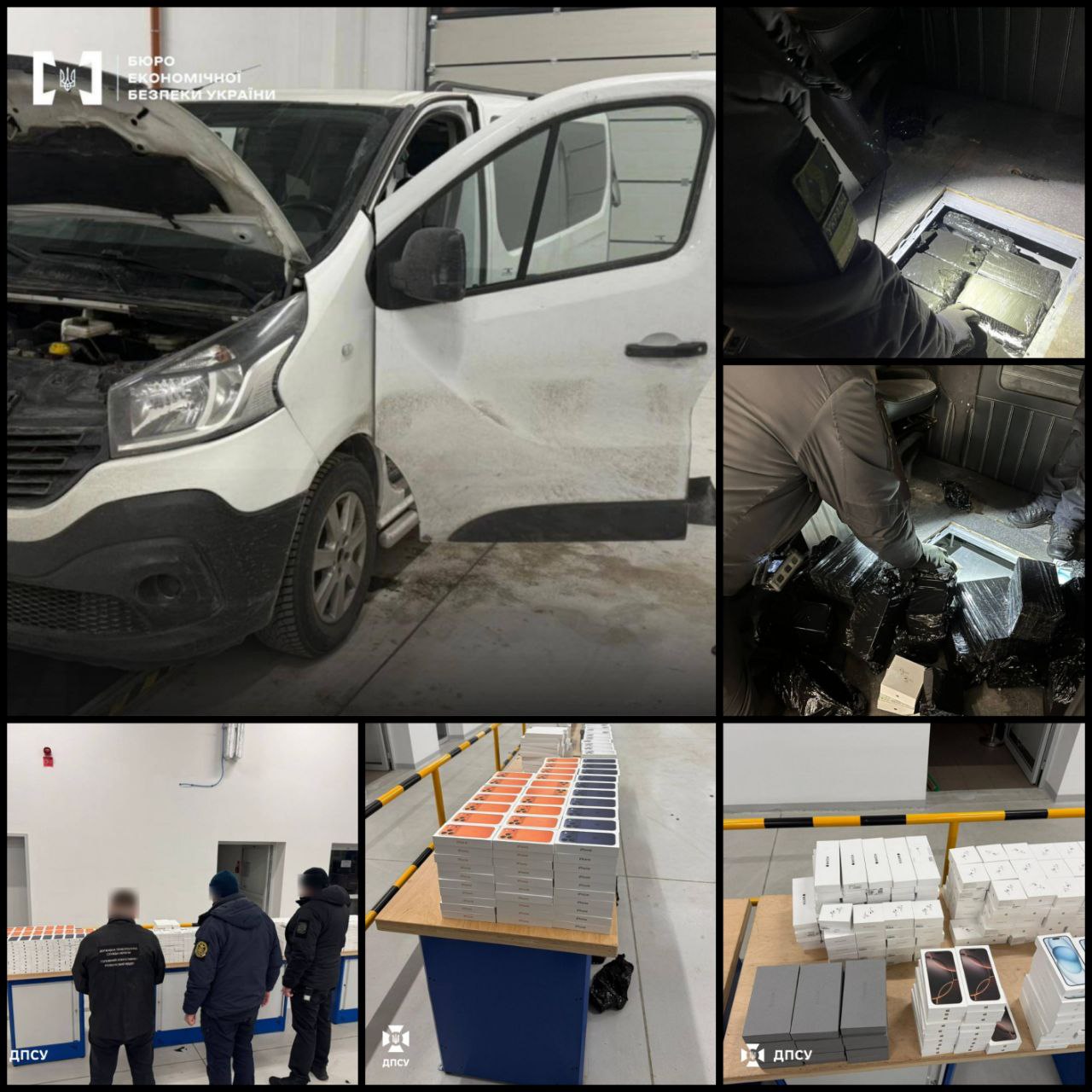 Контрабанда Apple на 35 мільйонів: на кордоні з Польщею виявили гаджети у днищі буса