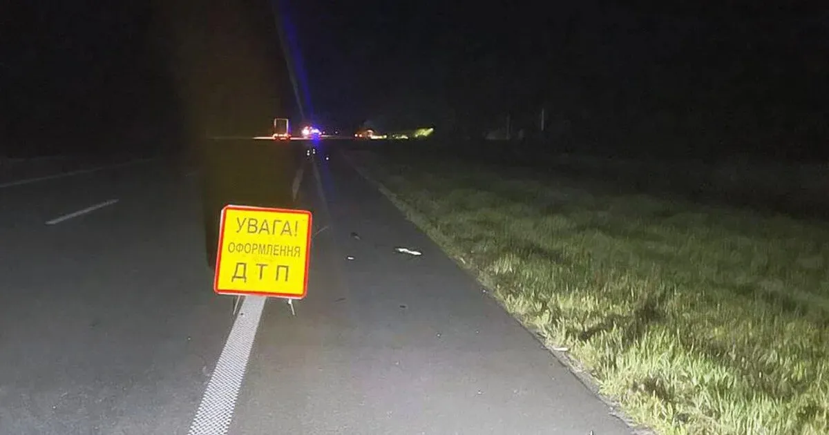 В Івано-Франківську поліцейський на смерть збив пішохода і втік