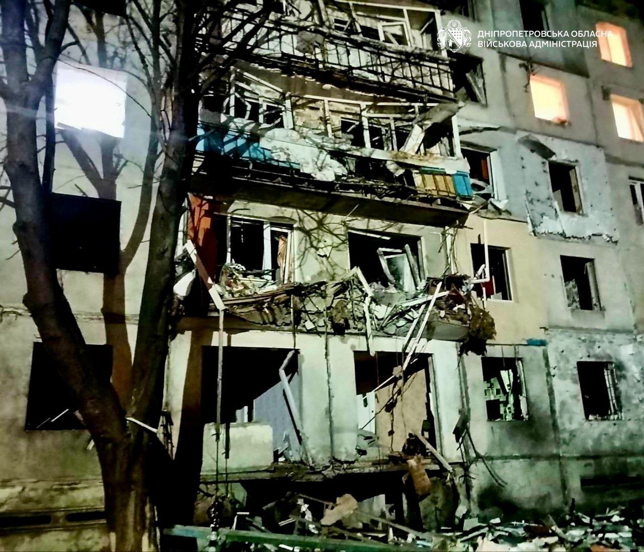 Атаки на Дніпропетровщину: вночі під ударом були Павлоград, Синельникове, Кривий Ріг і Нікопольський район