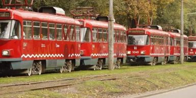 В Днепре запустили дюжину обновленных трамваев: фото