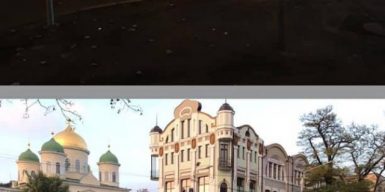 На Грушевского в Днепре восстановили антипарковочные столбики: фото