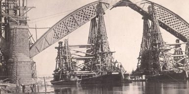 Как в Днепре строился Мерефо-Херсонский мост: фото