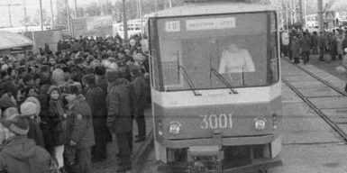 В Днепре на Левобережном-3 запускали трамвай: история