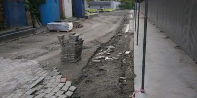В Днепре начали ремонт бульвара Кучеревского: фото