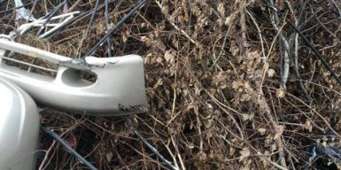 На свалке в Днепре нашли краденые телефонные кабели: фото