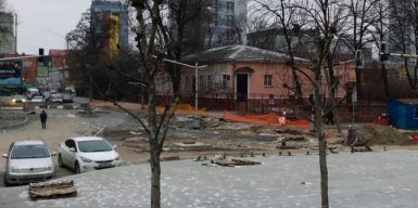 В Днепре показали, как идет реконструкция Успенской площади: фото