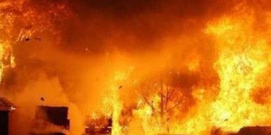 В Днепре на пожаре сгорел мужчина: фото
