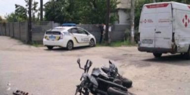 Днепровский мотоциклист ищет свидетелей аварии