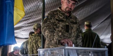 Как голосуют бойцы Днепропетровской области на передовой: фото