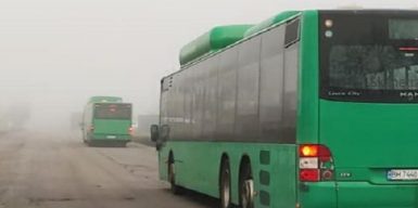 В Днепр своим ходом пришли новые автобусы: фото, видео