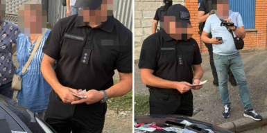 Військовослужбовця ТЦК на Закарпатті затримали після отримання хабаря 5 тисяч доларів