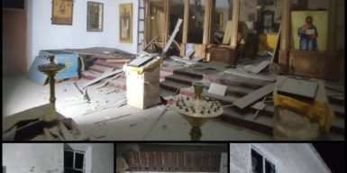 Тричі за ніч ворог обстрілював Нікопольщину: пошкоджені церков та будинки