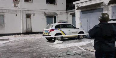 У Дніпрі стався вибух в адмінбудівлі поліції