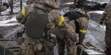 Российские снаряды сдались в плен днепровским военным