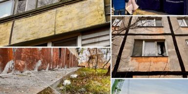 У Дніпрі ліквідовують наслідки нічної атаки ворожих безпілотників