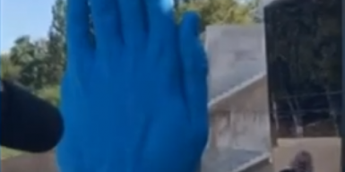 Зачем в центре Днепра установят синюю руку: видео