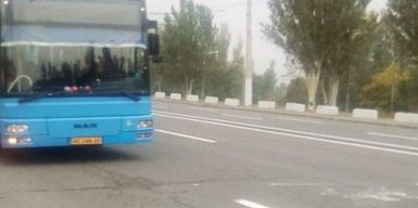 В Днепре через Новый мост пошли бесплатные автобусы: видео