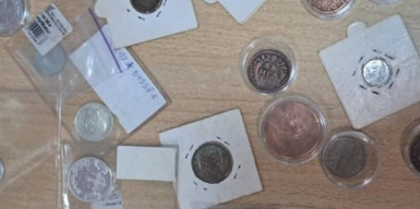 Через словацький кордон іноземець хотів вивезти з України рідкісні монети