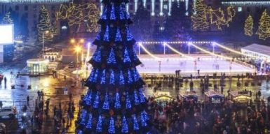 В Новокодацком парке Днепра установят новогодние елки и двухметрового ангела