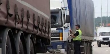 В Днепре решили штрафовать водителей грузовиков