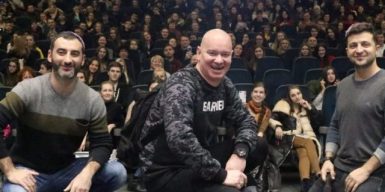 В Днепр с новым фильмом и концертом приехал Владимир Зеленский