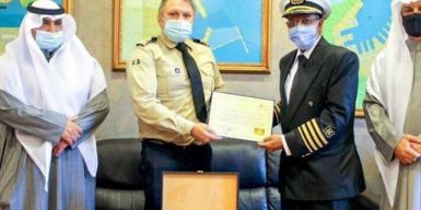 Днепровского моряка Кувейт поблагодарил за спасение