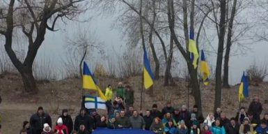 В Днепре провели флешмоб в поддержку пленных украинских моряков: видео