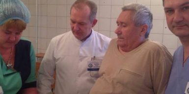 В днепровской больнице поставили на ноги человека, не ходившего пять лет