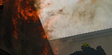 В Днепре во время пожара погиб мужчина: фото